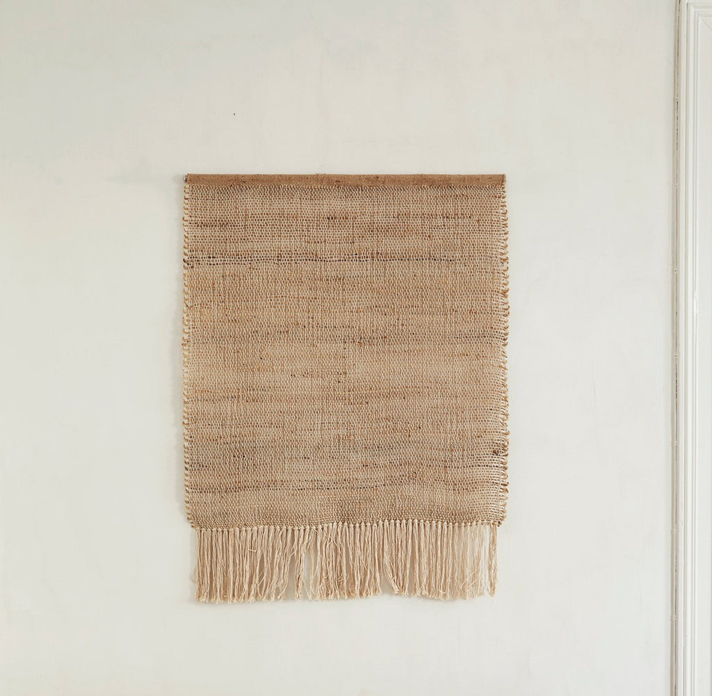 Nori Wall Rug - Natural Jute