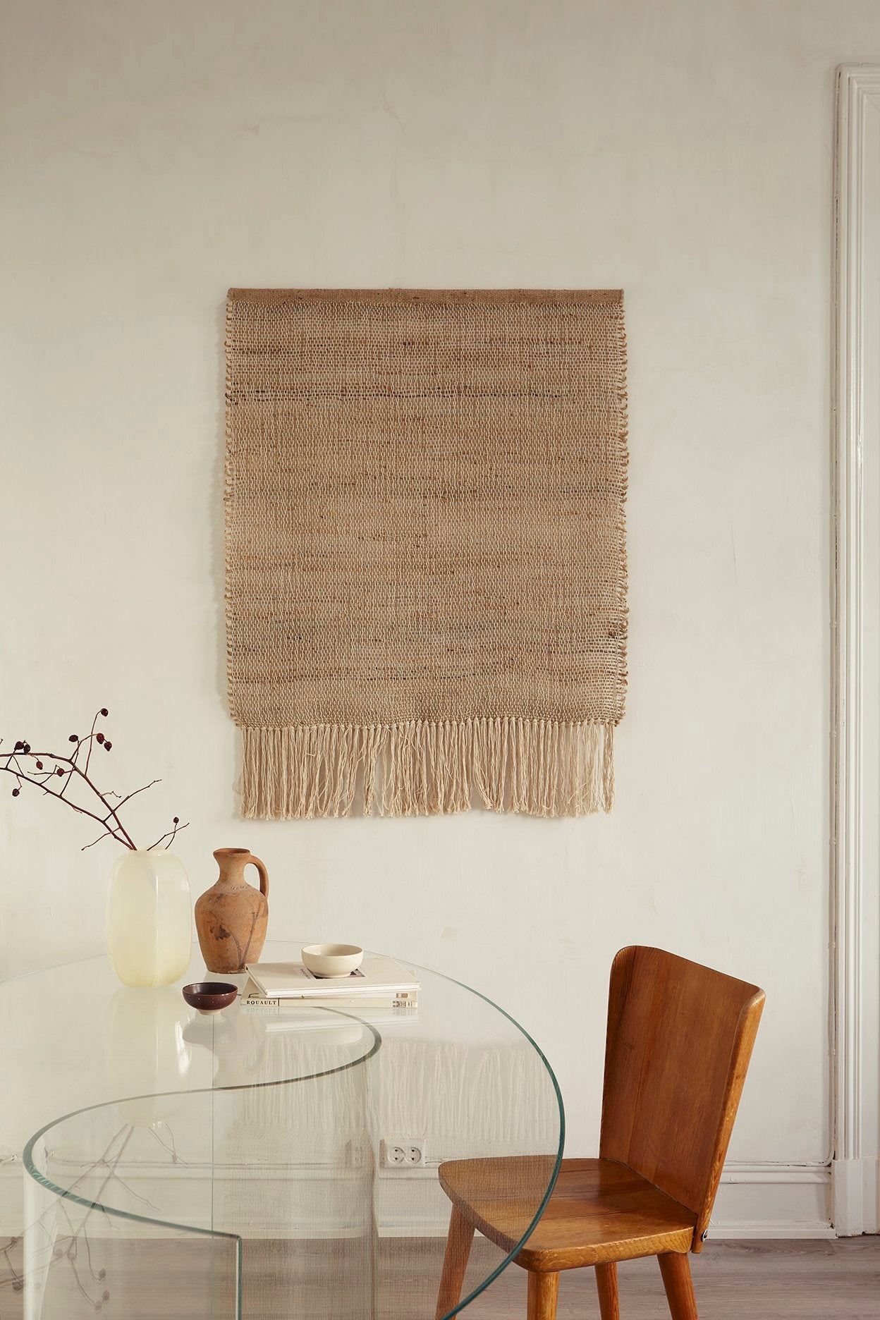 Nori Wall Rug - Natural Jute