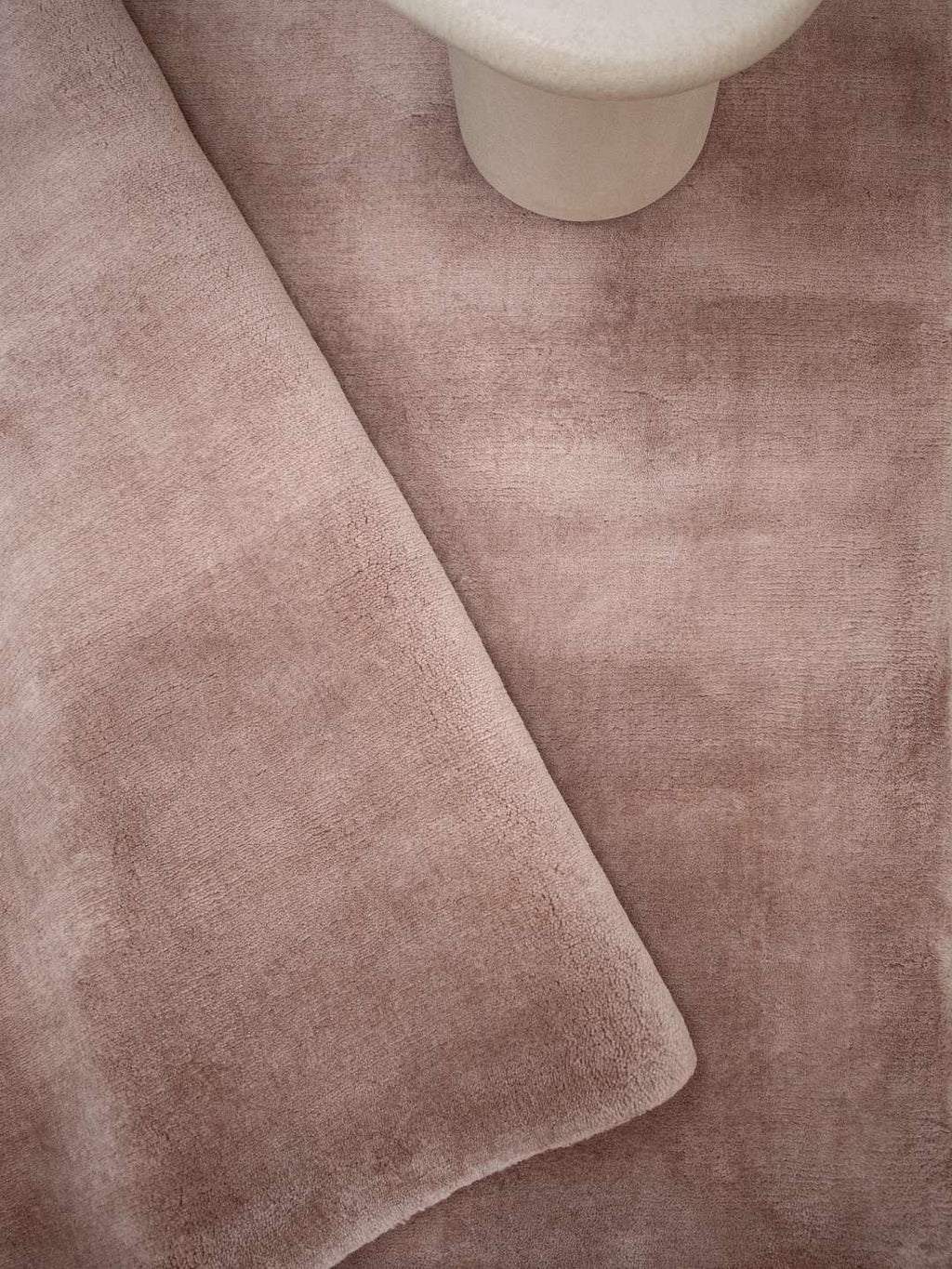 Cashmere Rug - Rose Pink