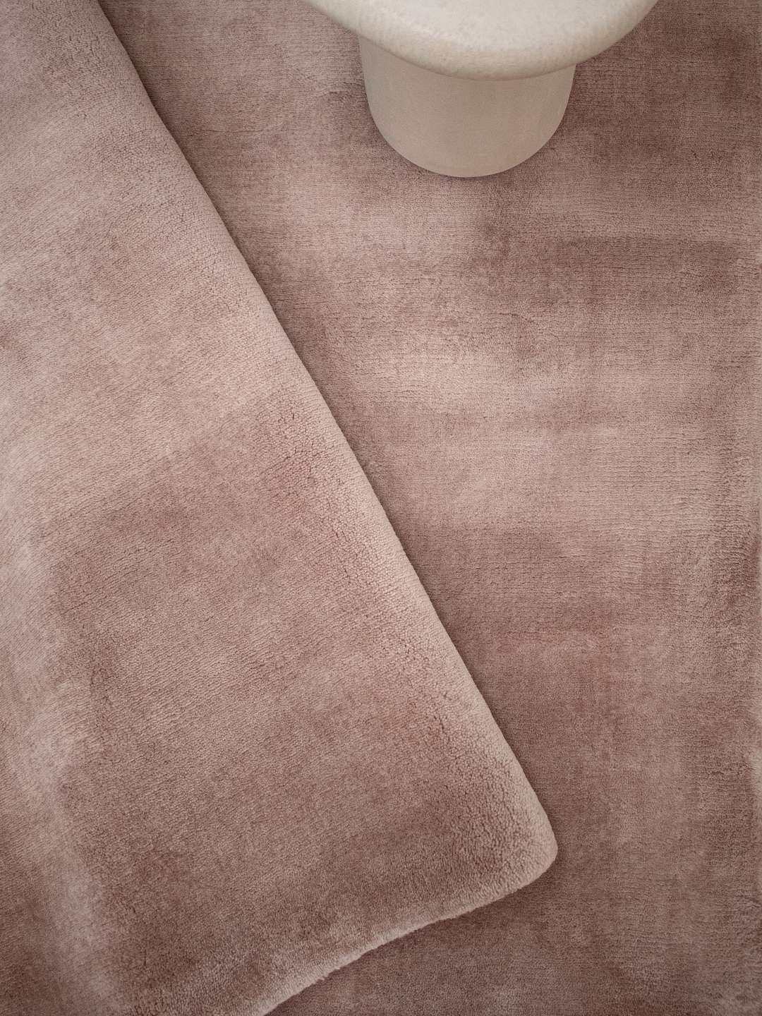 Cashmere Rug - Rose Pink