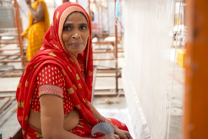 Nafisa Begum, Kapetto artisan in Bhadohi