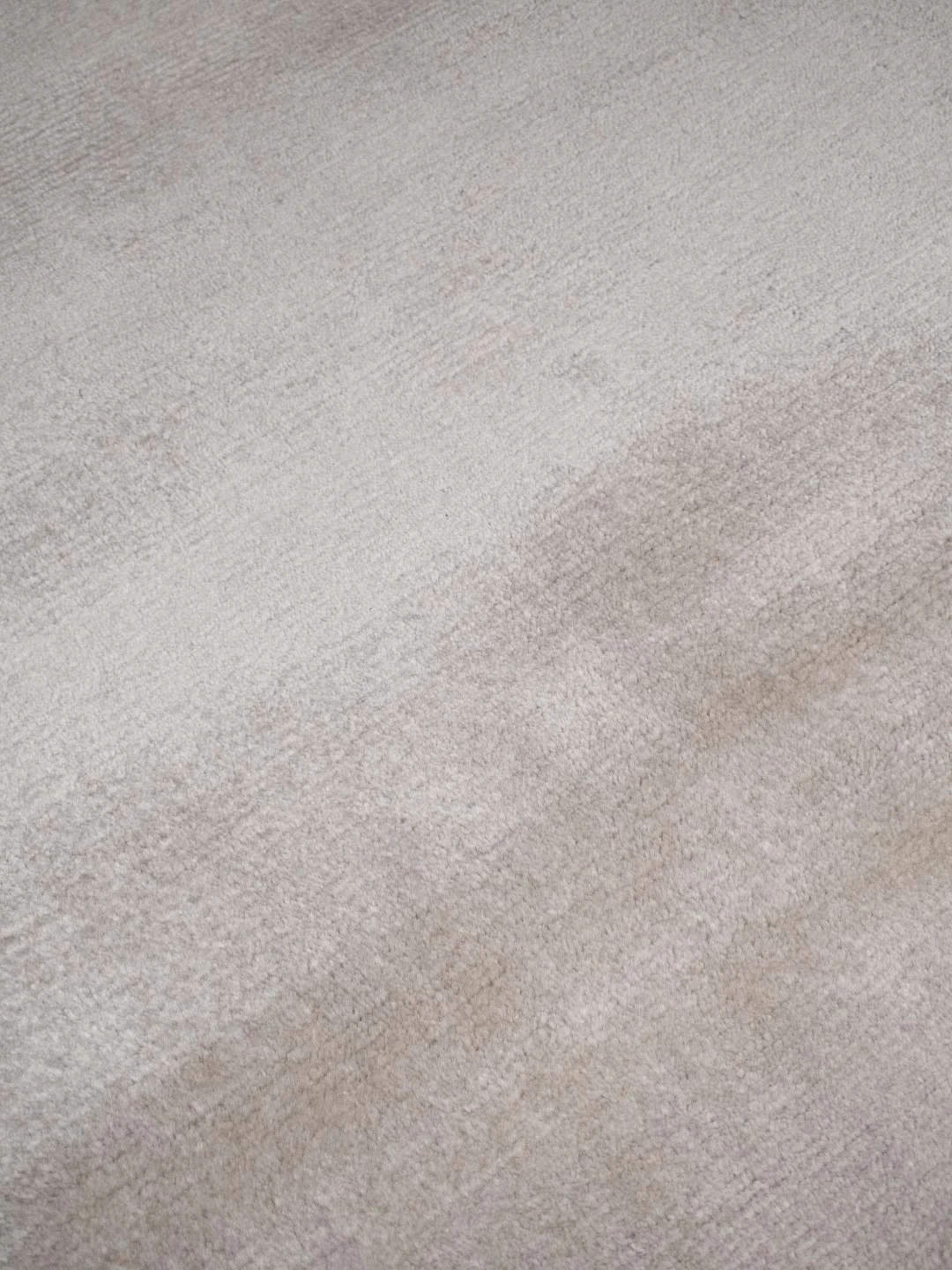 Close-up detail of Cashmere Latte pile at 15mm